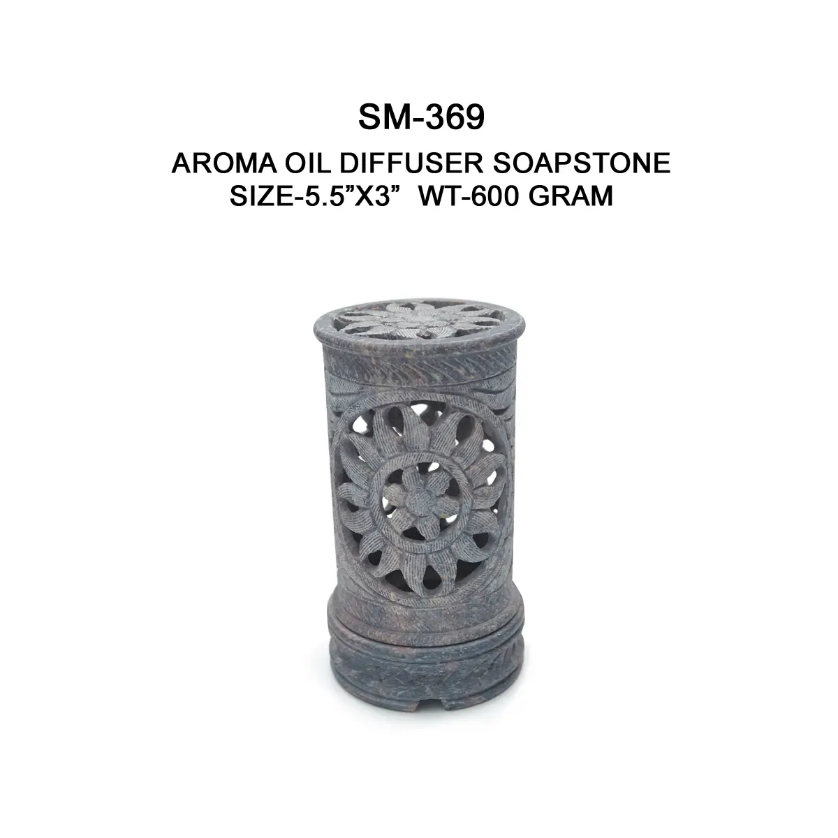 AROMA OIL DIFFUSER SOAPSTONE